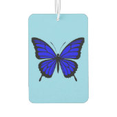 Blauer Schmetterling Autolufterfrischer (Rückseite)