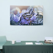 Blauer Schmetterling Banner (Messeveranstaltung)