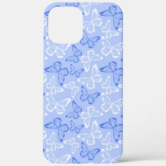 Blauer Schmetterling Case-Mate iPhone Hülle (Rückseite)