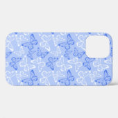 Blauer Schmetterling Case-Mate iPhone Hülle (Rückseite (Horizontal))