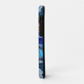 Blauer Schmetterling Case-Mate iPhone Hülle (Hinten/Links)