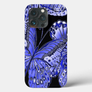 Blauer Schmetterling Case-Mate iPhone Hülle