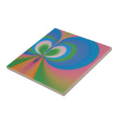 Blauer Schmetterling Fliese (Seite)