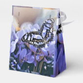 Blauer Schmetterling Geschenkschachtel (Rückseite)