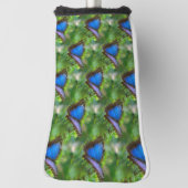 Blauer Schmetterling Golf Headcover (Rotieren 90)