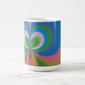 Blauer Schmetterling Kaffeetasse (Mittel)