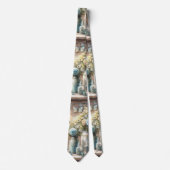 Blauer Schmetterling Krawatte (Vorderseite)