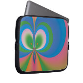 Blauer Schmetterling Laptopschutzhülle (Vorne Rechts)