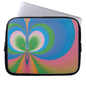 Blauer Schmetterling Laptopschutzhülle (Vorderseite)