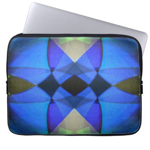 Blauer Schmetterling Laptopschutzhülle