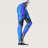 Blauer Schmetterling Leggings (Rechts)