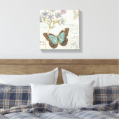 Blauer Schmetterling Leinwanddruck (Insitu (Schlafzimmer))