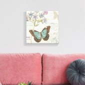 Blauer Schmetterling Leinwanddruck (Insitu (Wohnzimmer))