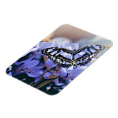 Blauer Schmetterling Magnet (Linke Seite)
