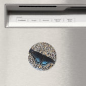 Blauer Schmetterling Magnet (In Situ (Geschirrspüler))