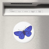 Blauer Schmetterling Magnet (In Situ (Geschirrspüler))