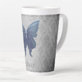 Blauer Schmetterling Milchtasse (Rechte Ecke)