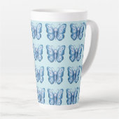 Blauer Schmetterling Milchtasse (Rechte Ecke)
