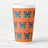 Blauer Schmetterling Milchtasse (Vorderseite)
