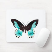 Blauer Schmetterling Mousepad (Mit Mouse)