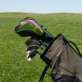 Blauer Schmetterling Natur Nah Golf Headcover (In SItu)
