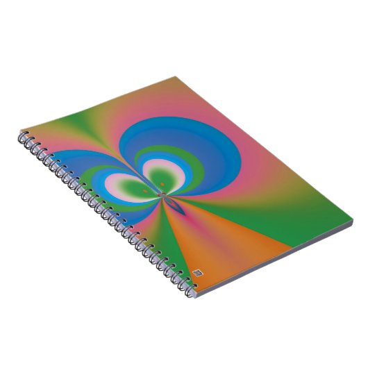 Blauer Schmetterling Notizblock (Rechte Seite)