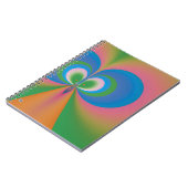 Blauer Schmetterling Notizblock (Linke Seite)