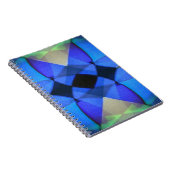 Blauer Schmetterling Notizblock (Rechte Seite)