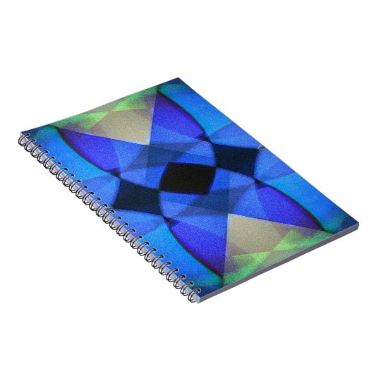 Blauer Schmetterling Notizblock (Rechte Seite)