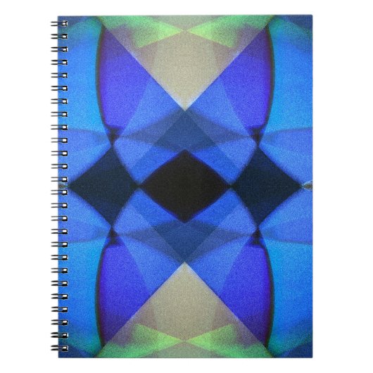 Blauer Schmetterling Notizblock (Vorderseite)