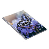 Blauer Schmetterling Notizblock (Rechte Seite)