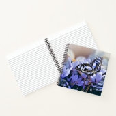 Blauer Schmetterling Notizblock (Innenseite)