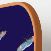 Blauer Schmetterling Pickleball Schläger (Linke Seite)