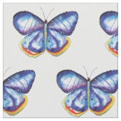 Blauer Schmetterling Pima Baumwolle (54" Breite) S Stoff (Nahaufnahme)