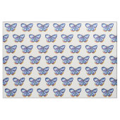 Blauer Schmetterling Pima Baumwolle (54" Breite) S Stoff (Fat Quarter (45,7 x 55,9 cm))
