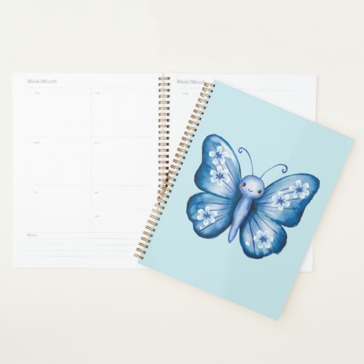 Blauer Schmetterling Planer (Anzeige)