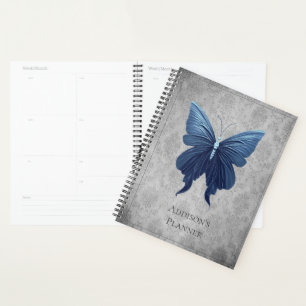 Blauer Schmetterling Planer