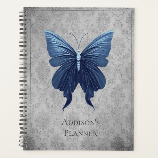 Blauer Schmetterling Planer (Vorderseite)
