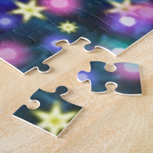 Blauer Schmetterling Puzzle (Seite)