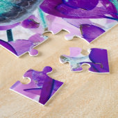 Blauer Schmetterling-Puzzle Puzzle (Seite)