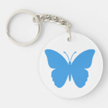 Blauer Schmetterling