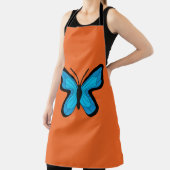 Blauer Schmetterling Schürze (InSitu)