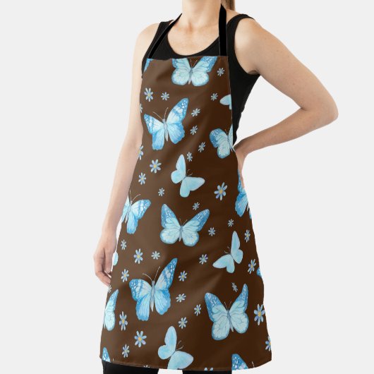 Blauer Schmetterling Schürze (InSitu)
