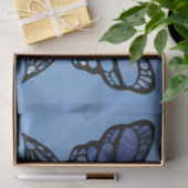 Blauer Schmetterling Seidenpapier (Geschenk)