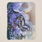 Blauer Schmetterling Sherpadecke (Vorderseite)