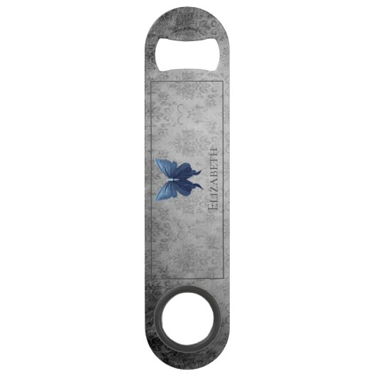 Blauer Schmetterling Speed Flaschenöffner (Vorderseite)