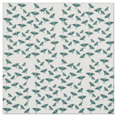 Blauer Schmetterling Stoff (Muster)