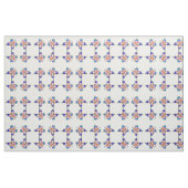 Blauer Schmetterling Stoff (Yard (91,4 cm))