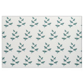 Blauer Schmetterling Stoff (Fat Quarter (45,7 x 55,9 cm))