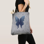 Blauer Schmetterling Tasche (Von Nahem)